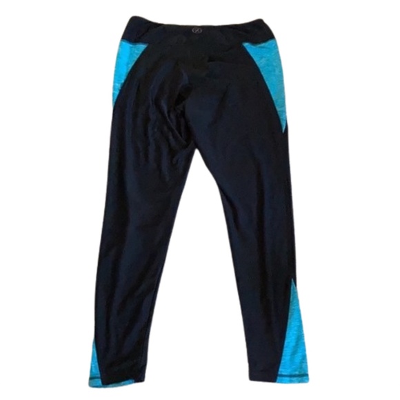 NYL Leggings black XL turquoise - Picture 3 of 4
